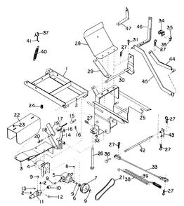 Part Location Diagram of 120377 MTD Nut, 3/8 Type 5